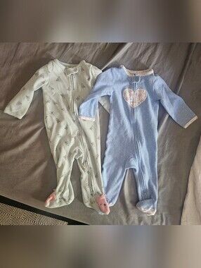 Carter's Baby Footed One-Piece Pajama Set 9 Month